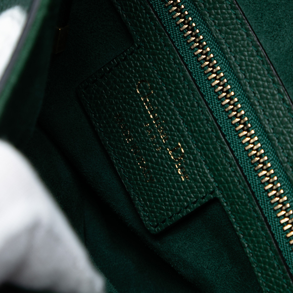 Pre-Loved Dior Mini Grained Calfskin Saddle Bag - Picture 5 of 8